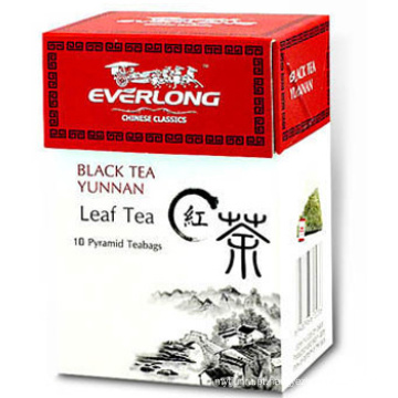 Sacos de chá da pirâmide do chá preto de Yunnan (PT1302)